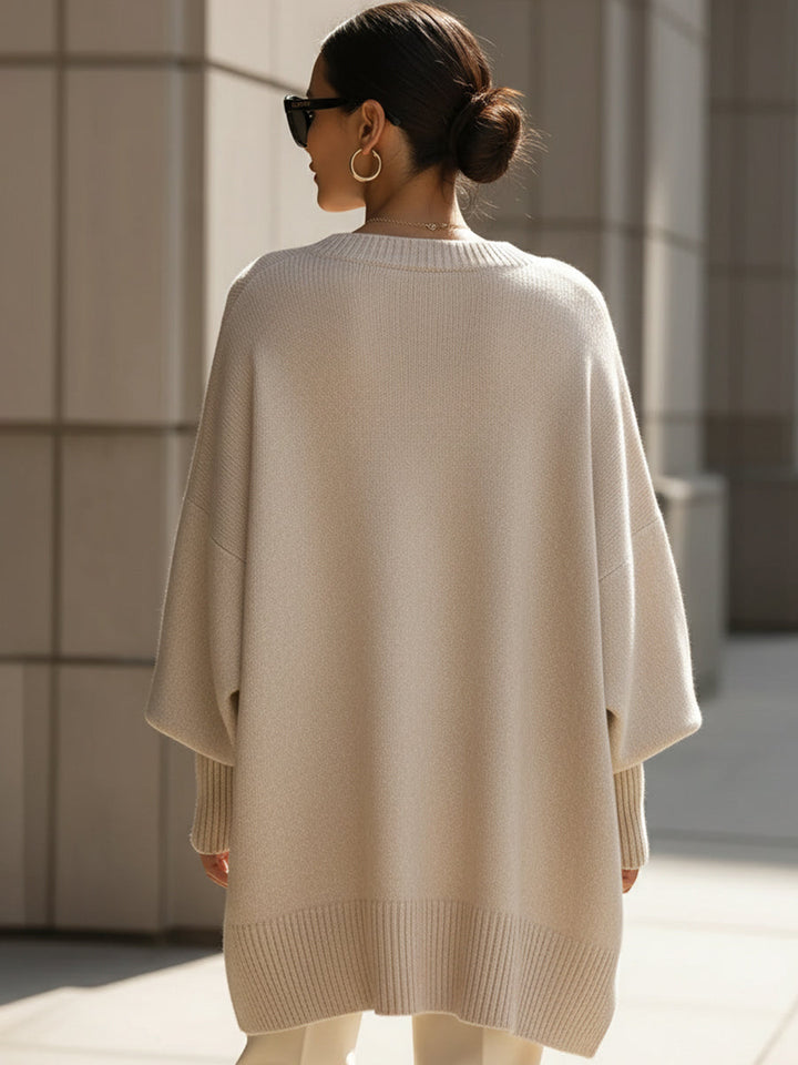 Sade - Oversized Poncho Sweater