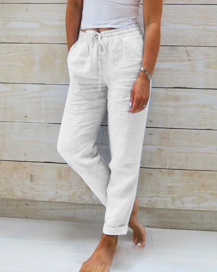 Firelle | Women’s Drawstring Trousers for Relaxed Everyday Attire