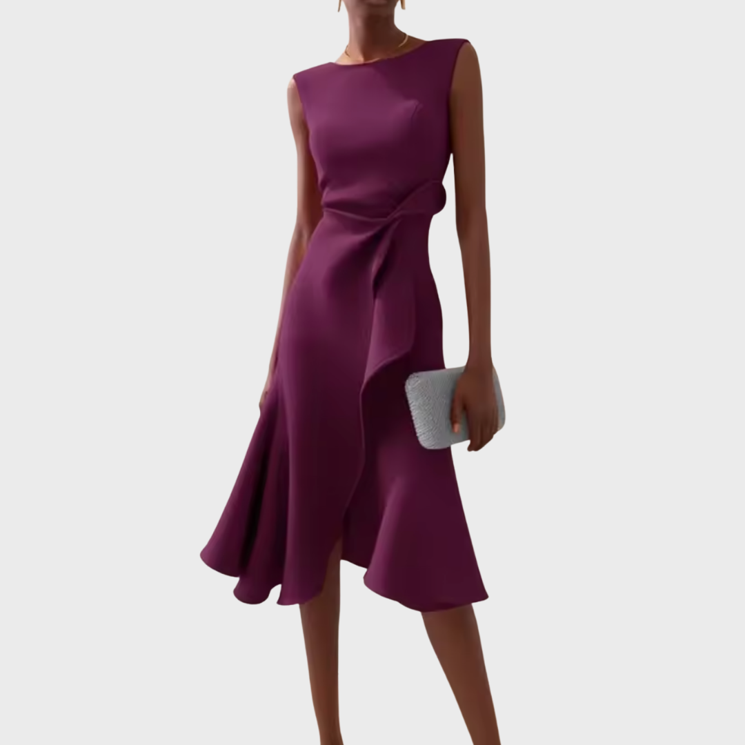 Vivienne | Women’s Midi Dress in a Sculpted Occasion Shape