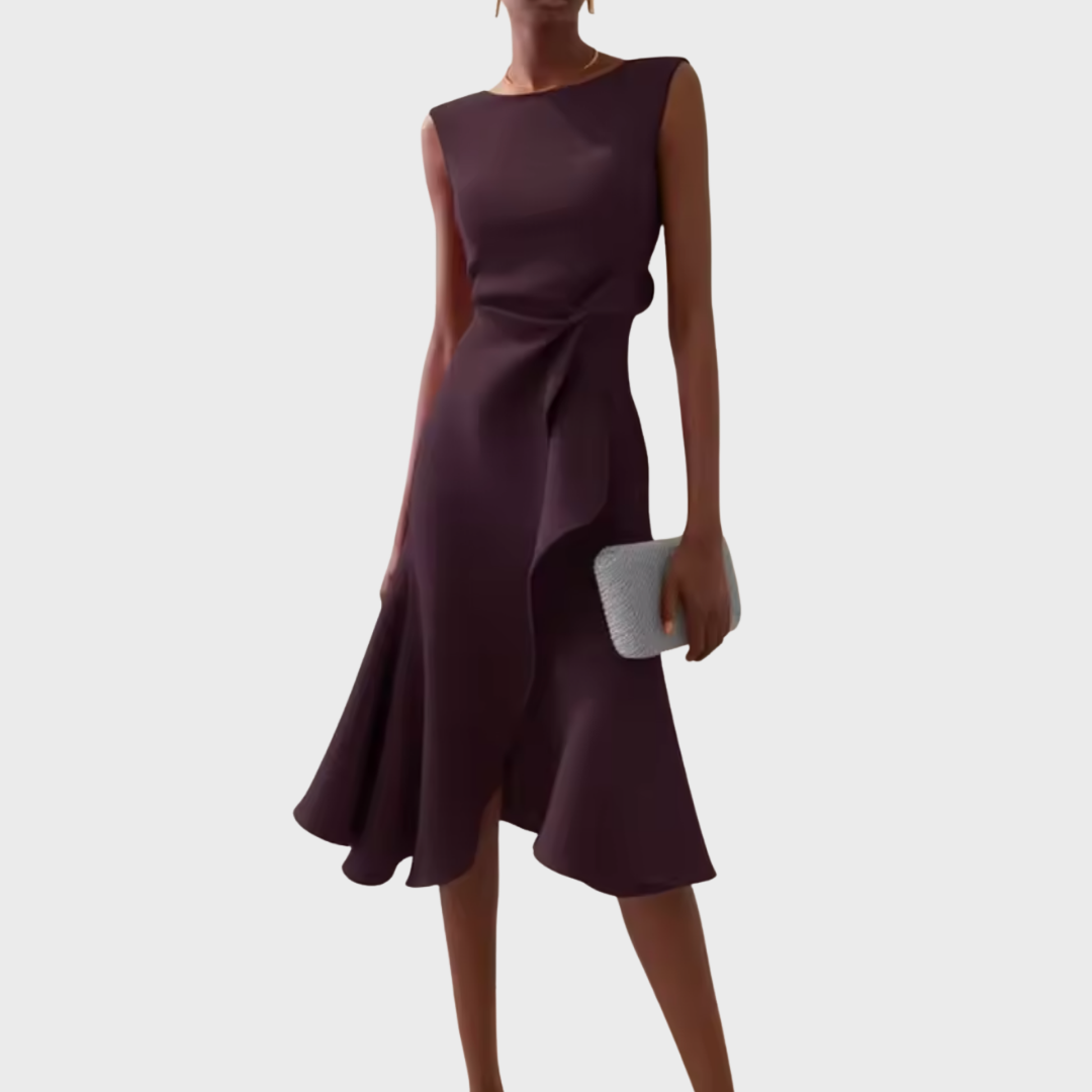 Vivienne | Women’s Midi Dress in a Sculpted Occasion Shape