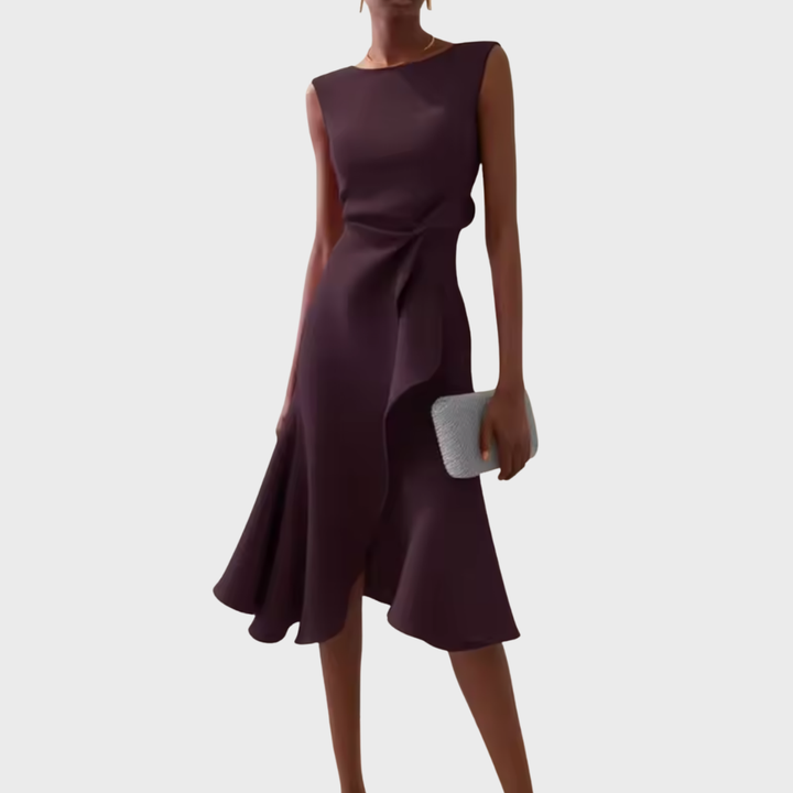 Vivienne | Women’s Midi Dress in a Sculpted Occasion Shape