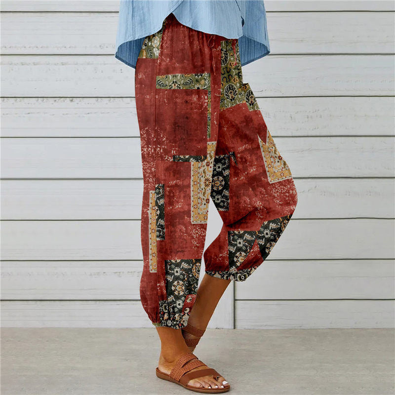 Shantal™ - Boho Printed Trousers