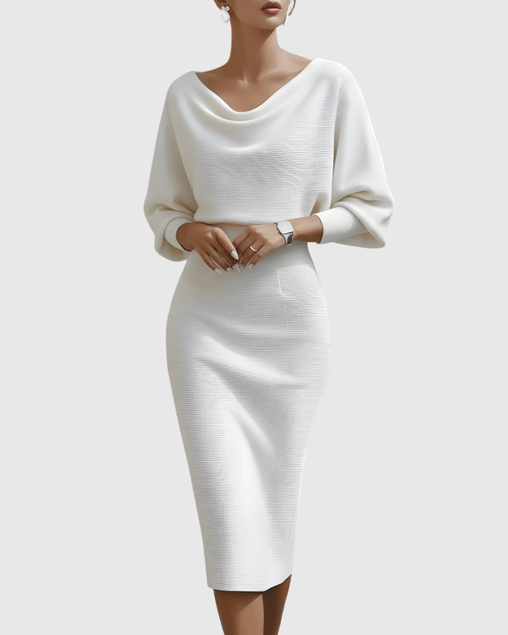 Margot | Women’s Midi Dress in a Refined Wardrobe Mood