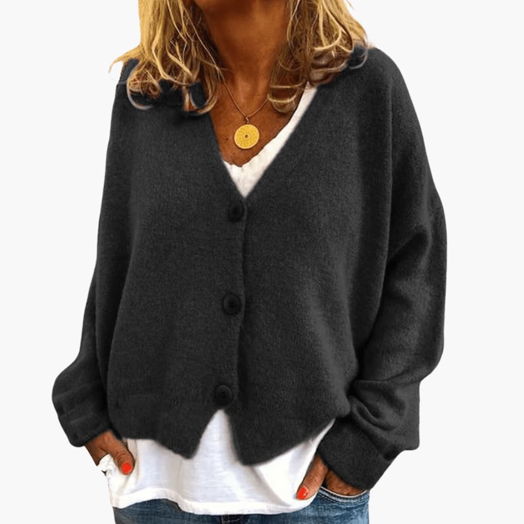 Cavella | Women’s Button-Up Cardigan in a Softly Shaped Finish