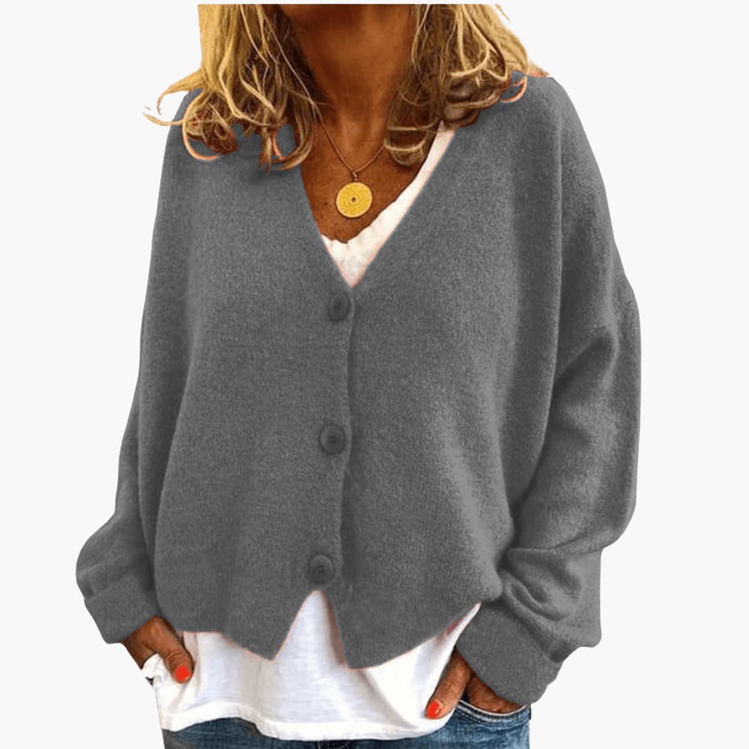 Cavella | Women’s Button-Up Cardigan in a Softly Shaped Finish