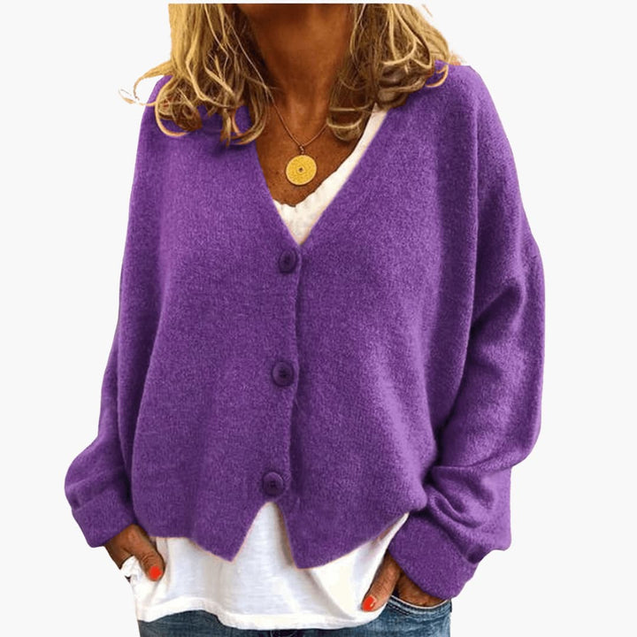 Cavella | Women’s Button-Up Cardigan in a Softly Shaped Finish