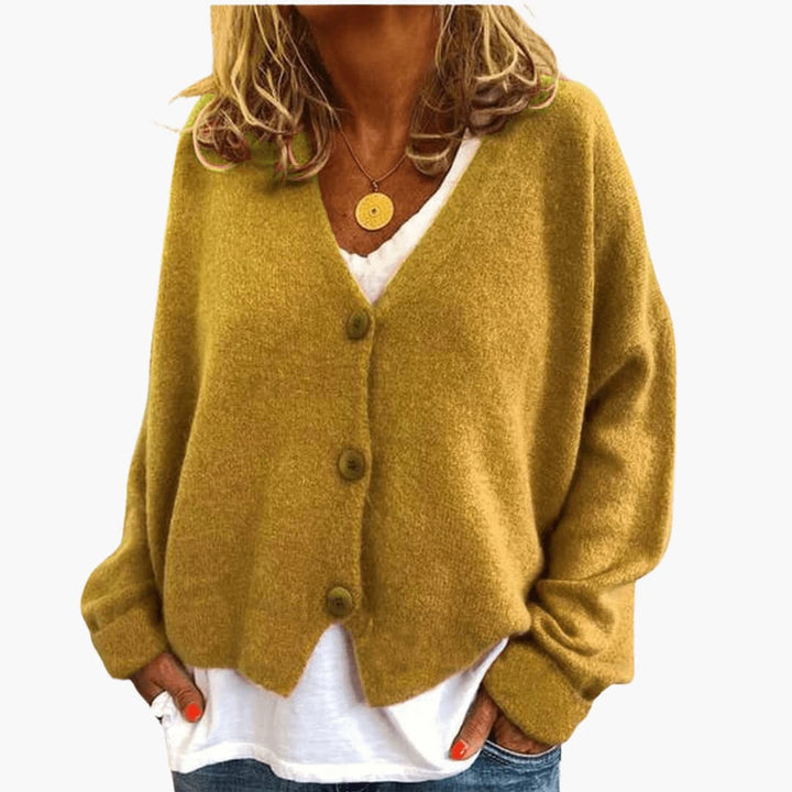 Cavella | Women’s Button-Up Cardigan in a Softly Shaped Finish