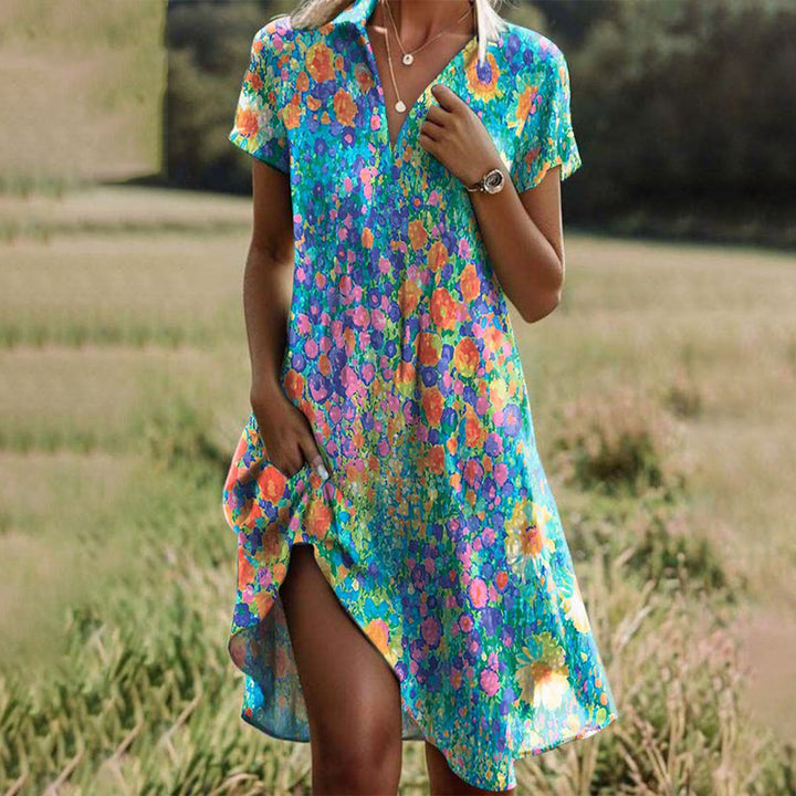 Louise | Flowy Midi Dress