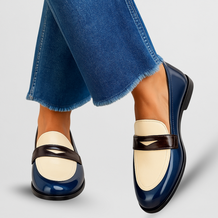 Nerina | Women’s Loafers in a Polished Two-Tone Appearance