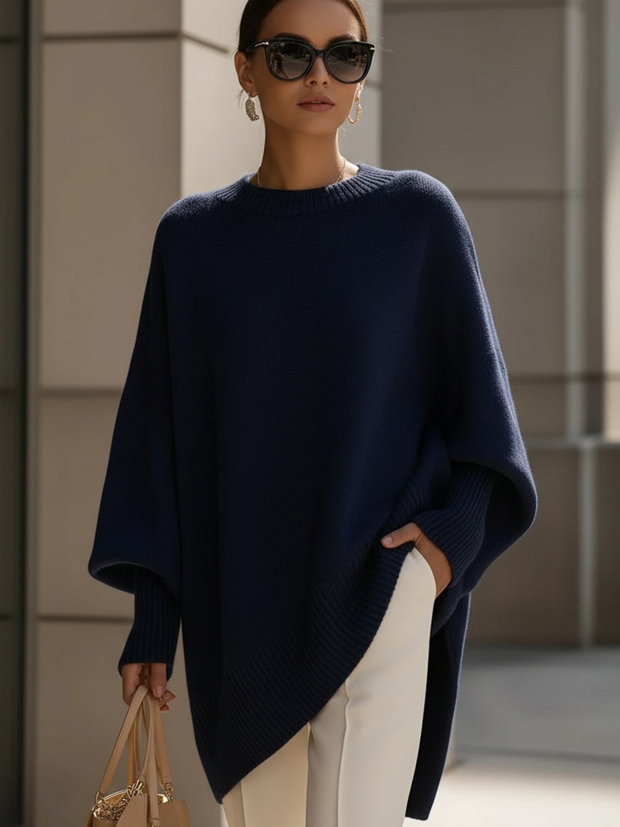 Sade - Oversized Poncho Sweater