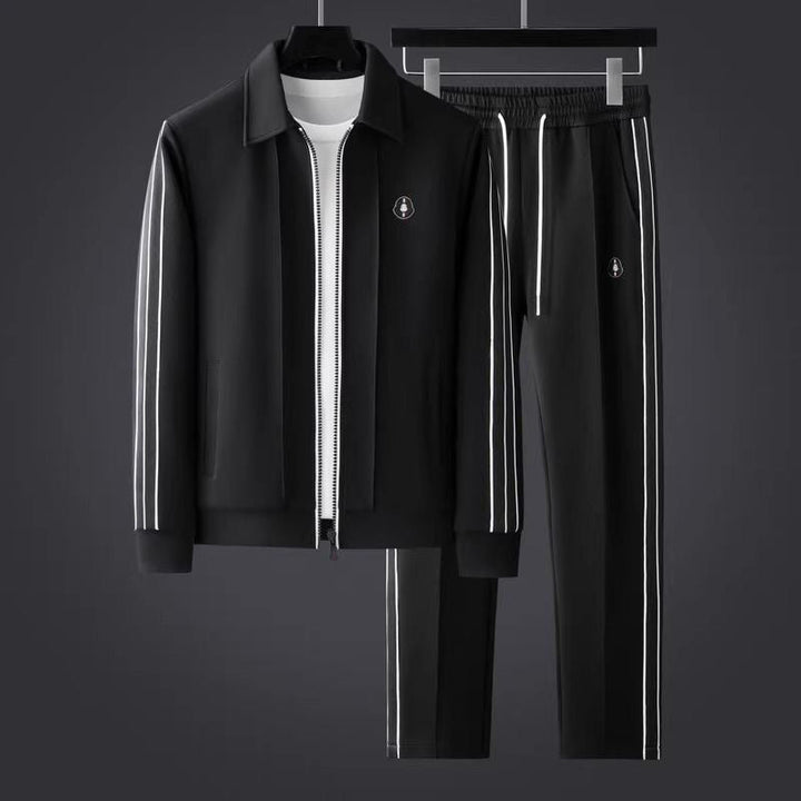 Rivaro | Men’s Tracksuit Set featuring Side Stripe Design
