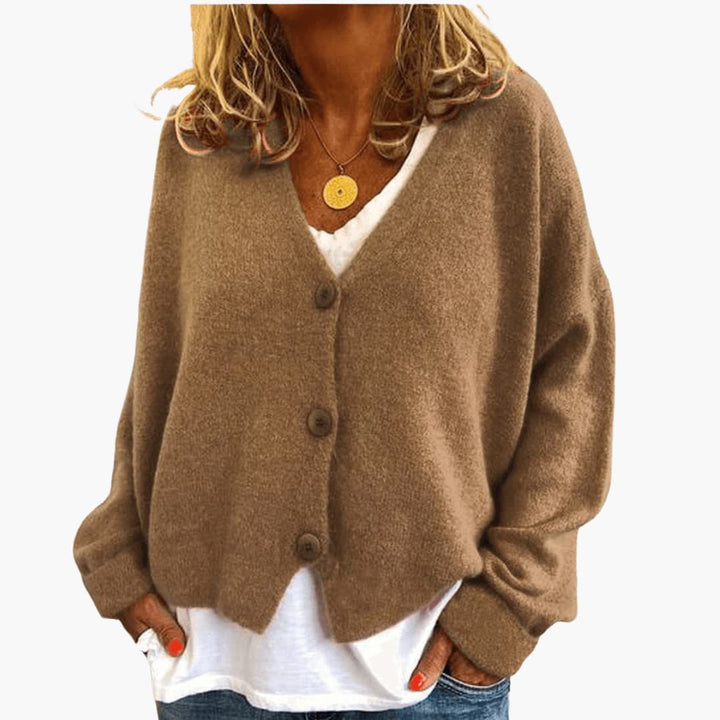Cavella | Women’s Button-Up Cardigan in a Softly Shaped Finish