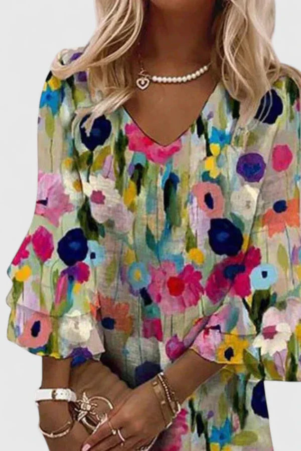 Rosalinda | Women’s Printed Mini Dress in a Relaxed Silhouette