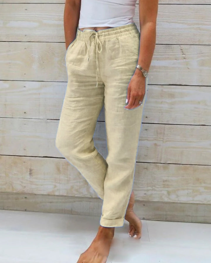 Firelle | Women’s Drawstring Trousers for Relaxed Everyday Attire