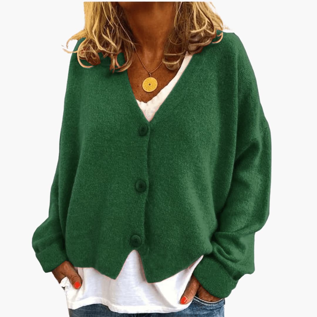 Cavella | Women’s Button-Up Cardigan in a Softly Shaped Finish