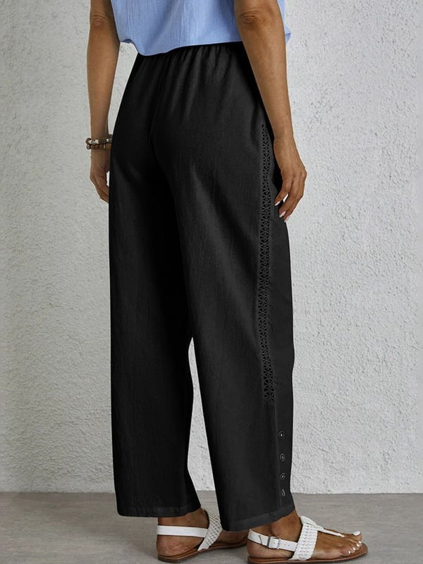 Celena™ - Effortless Buttoned Trousers