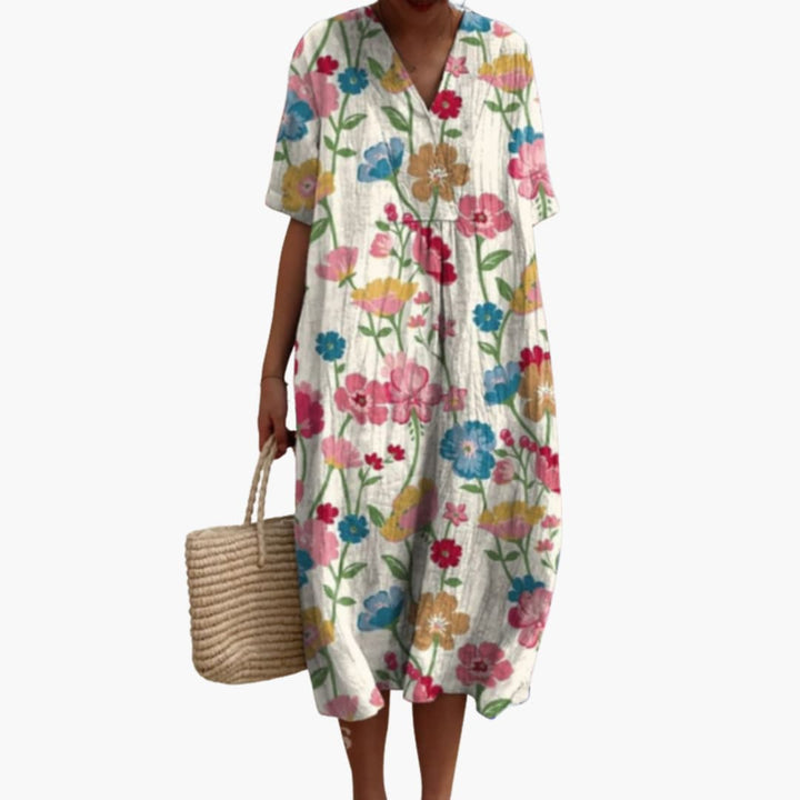 Sorelia | Women’s Floral Midi Dress for Easy Summer Moments