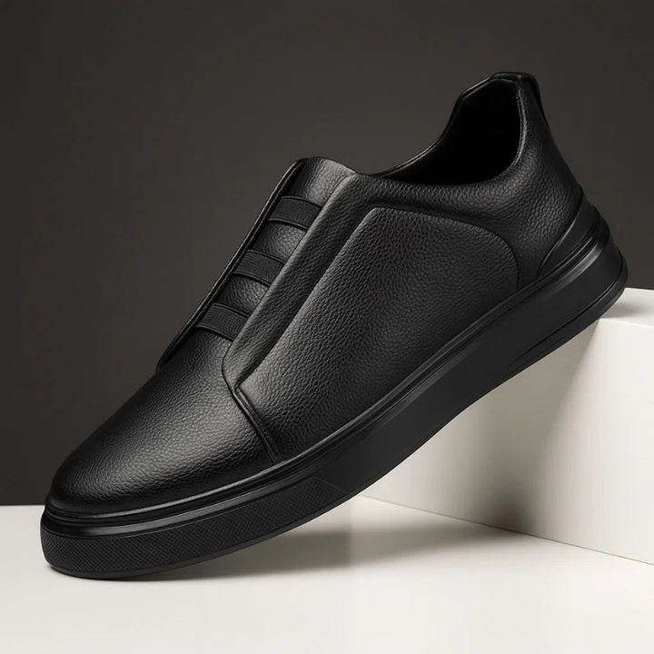 Cavell | Men’s Slip-On Trainers with Contrast Strap Feature