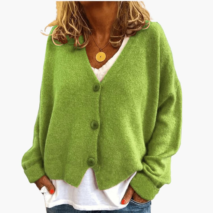 Cavella | Women’s Button-Up Cardigan in a Softly Shaped Finish