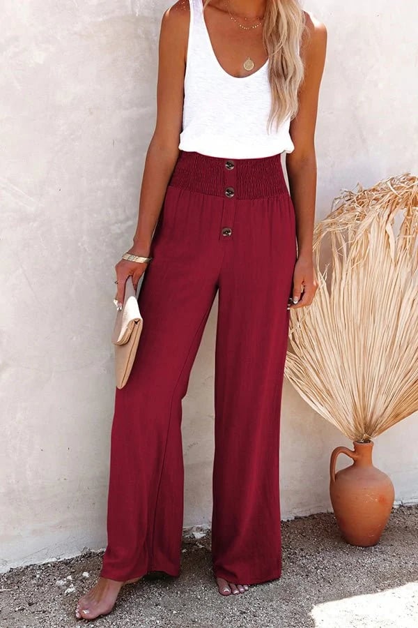 Riana™ - Relaxed High-Waist Trousers