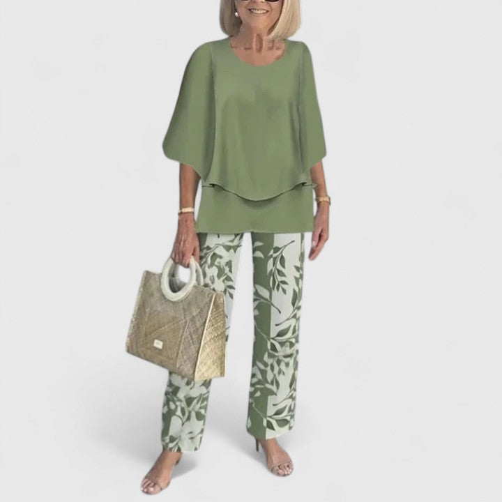 Bertha | Women’s Two-Piece Set in a Relaxed Elegant Style