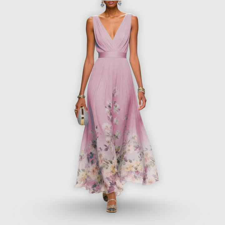 Isla | Women’s Floral Maxi Dress for Occasion Dressing