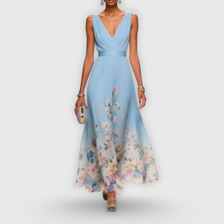 Isla | Women’s Floral Maxi Dress for Occasion Dressing