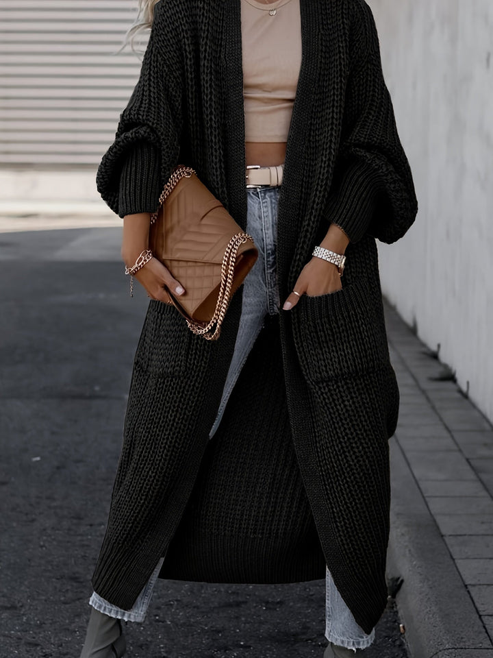 Layla™ - Elegant Deep V-Neck Long Sleeve Cardigan