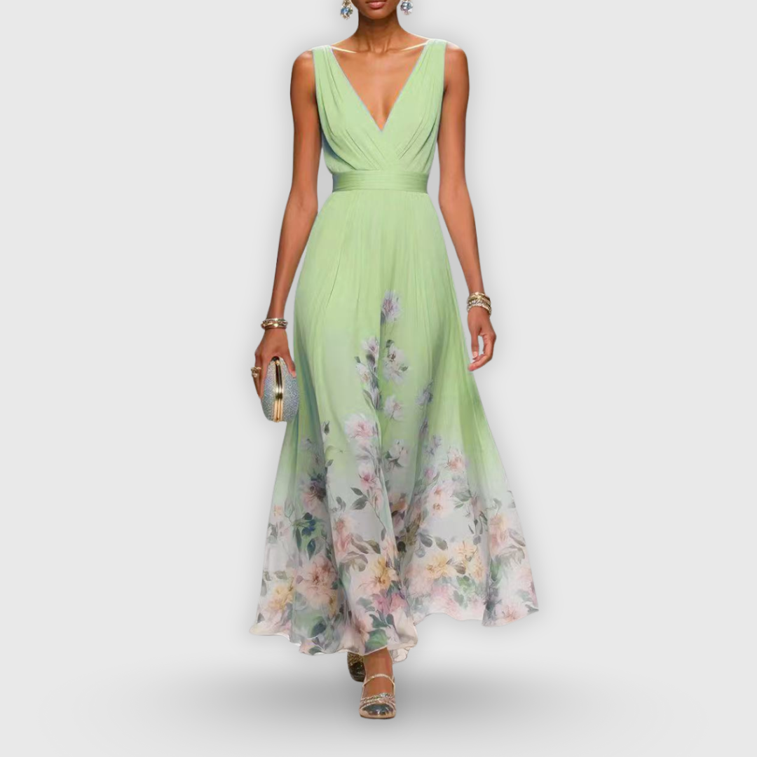 Isla | Women’s Floral Maxi Dress for Occasion Dressing