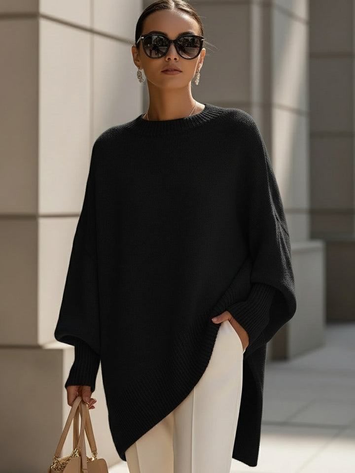Sade - Oversized Poncho Sweater