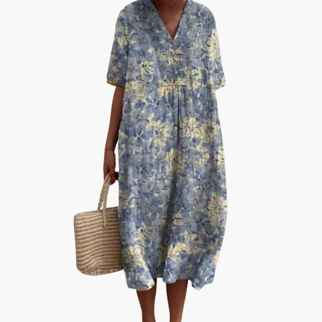 Sorelia | Women’s Floral Midi Dress for Easy Summer Moments