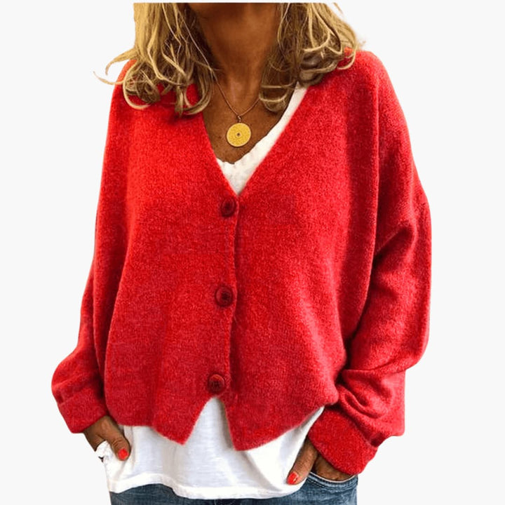 Cavella | Women’s Button-Up Cardigan in a Softly Shaped Finish