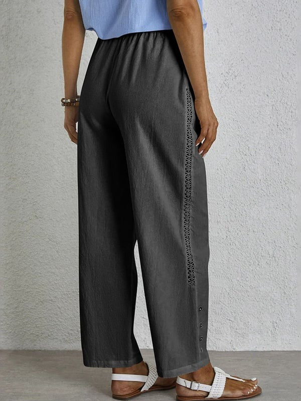 Celena™ - Effortless Buttoned Trousers