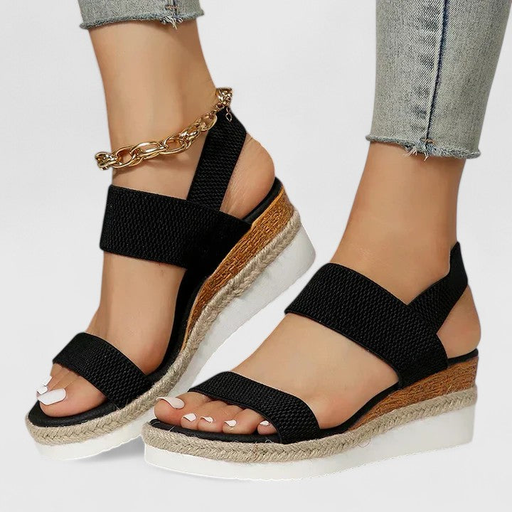 Clara | Women’s Wedge Sandals designed for Summer Fashion Piece
