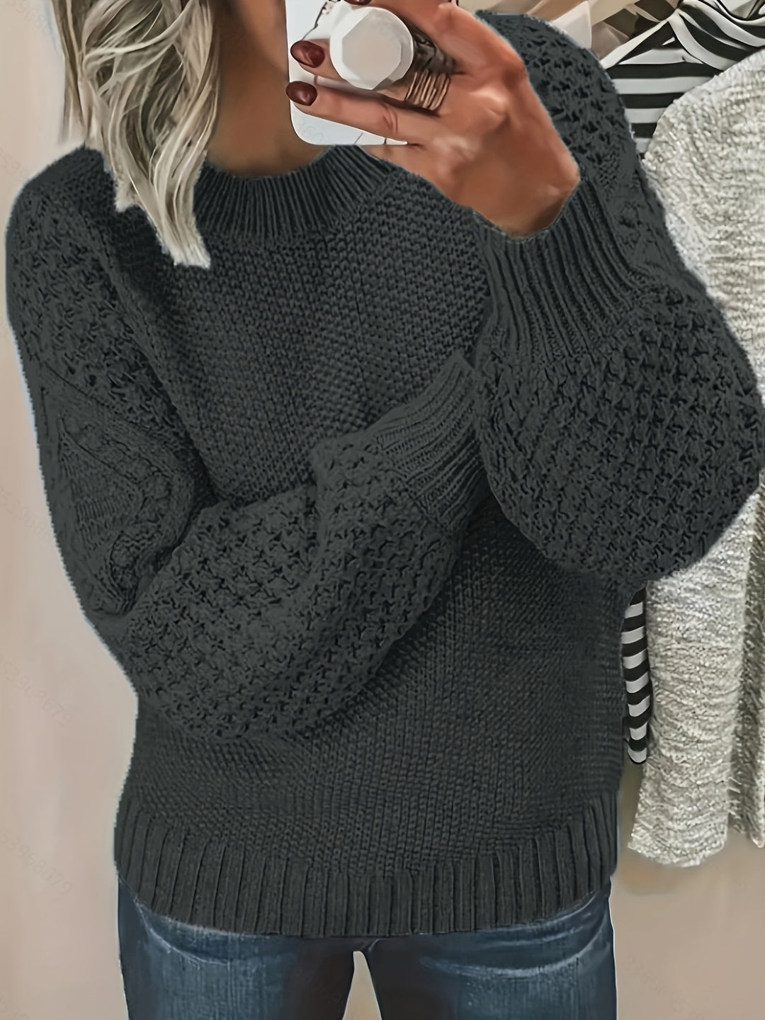Marilou – Textured Knit Jumper