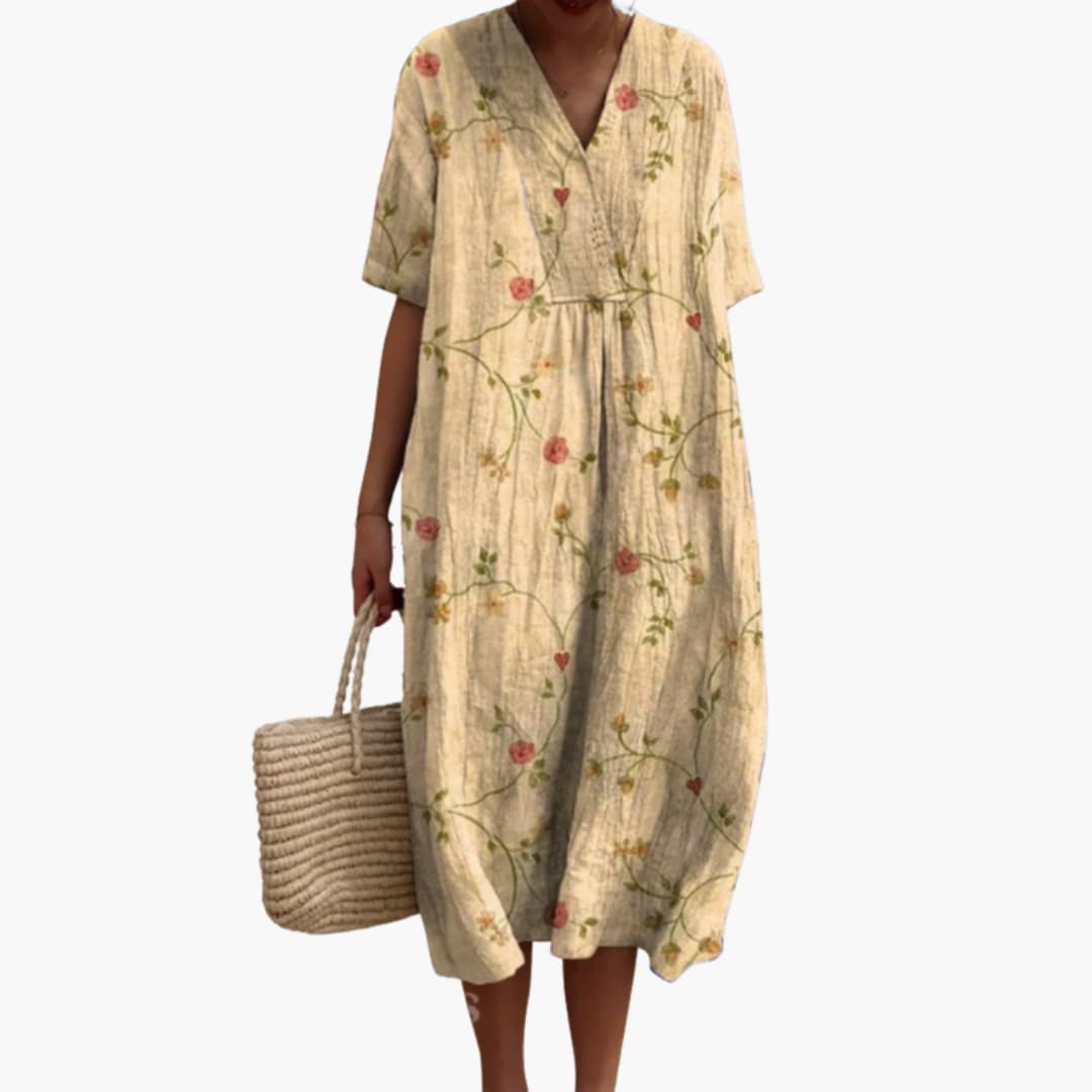 Sorelia | Women’s Floral Midi Dress for Easy Summer Moments