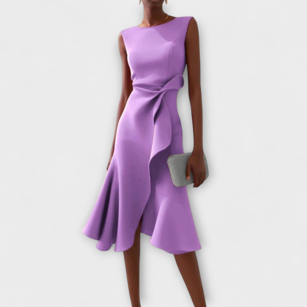 Vivienne | Women’s Midi Dress in a Sculpted Occasion Shape