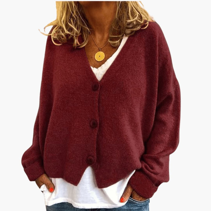 Cavella | Women’s Button-Up Cardigan in a Softly Shaped Finish