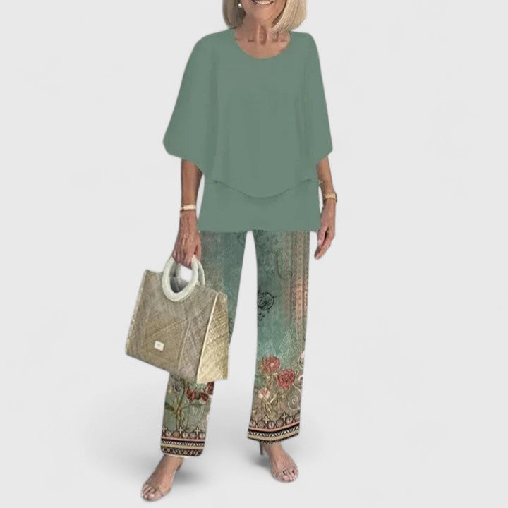 Bertha | Women’s Two-Piece Set in a Relaxed Elegant Style