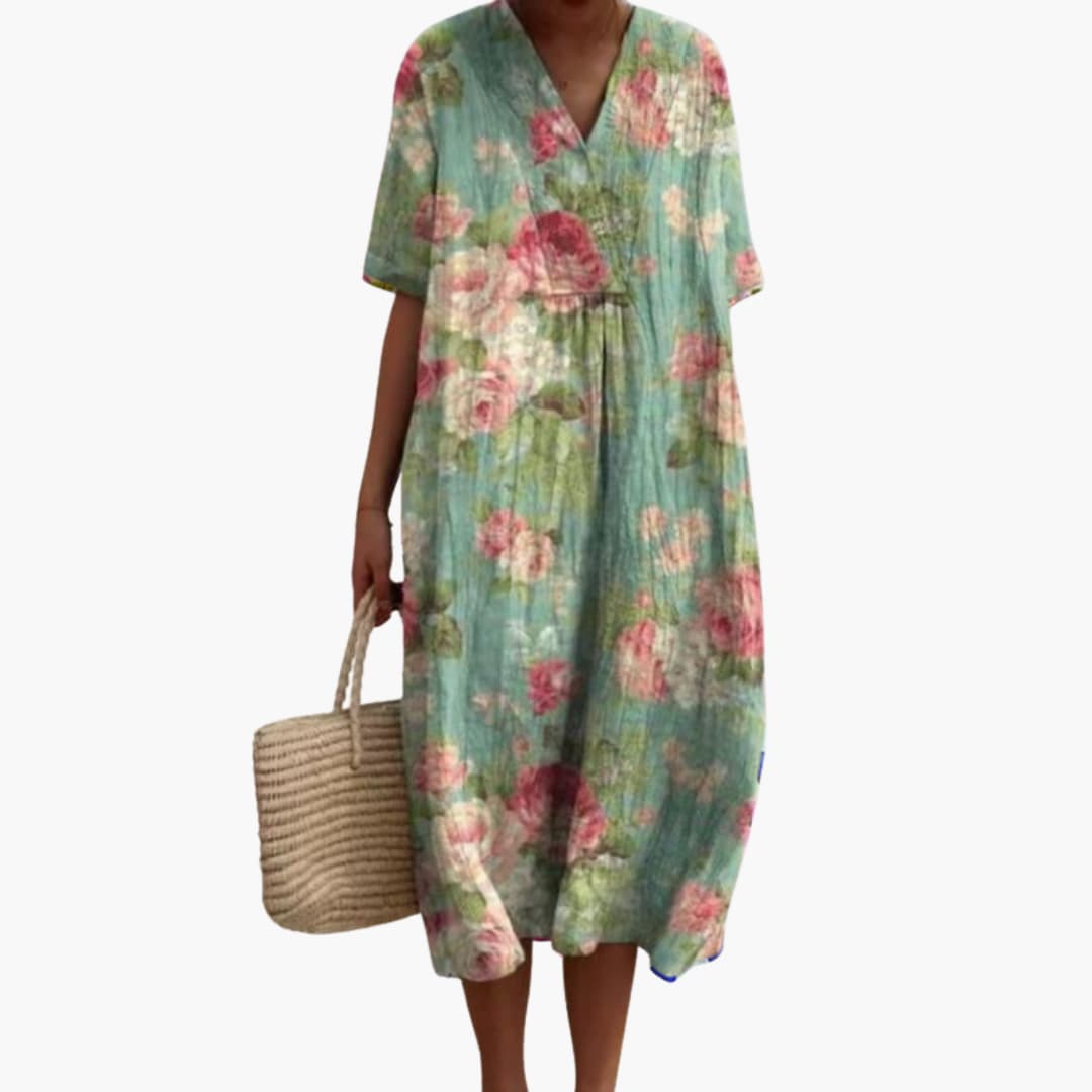 Sorelia | Women’s Floral Midi Dress for Easy Summer Moments