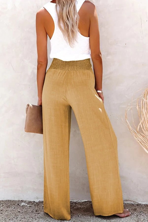 Riana™ - Relaxed High-Waist Trousers