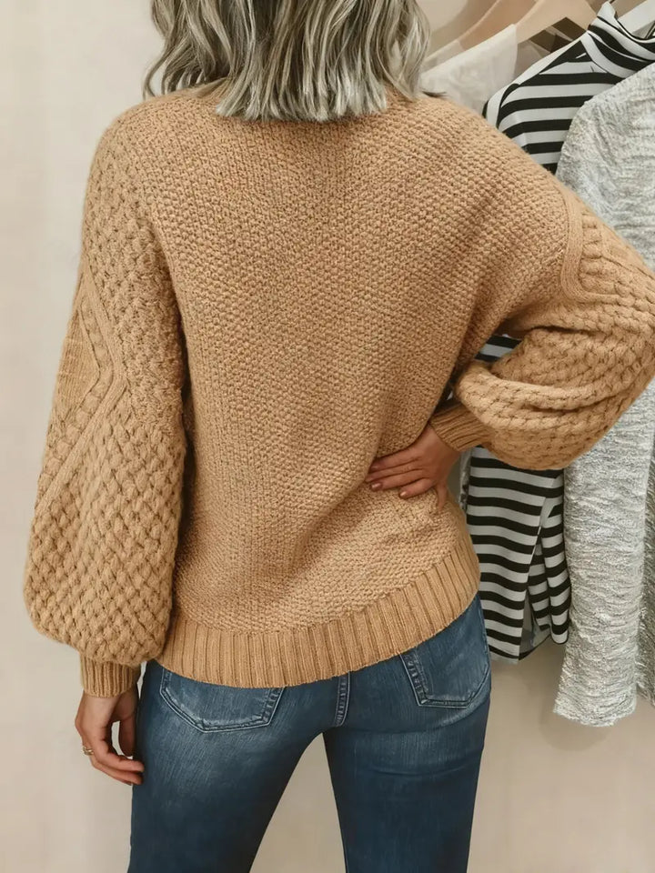 Marilou – Textured Knit Jumper