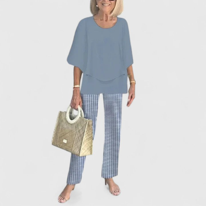 Bertha | Women’s Two-Piece Set in a Relaxed Elegant Style