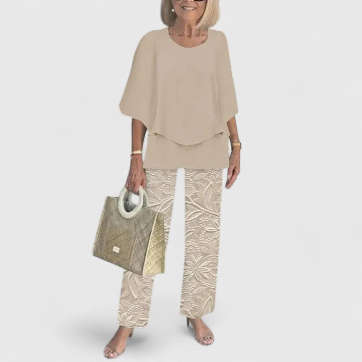 Bertha | Women’s Two-Piece Set in a Relaxed Elegant Style
