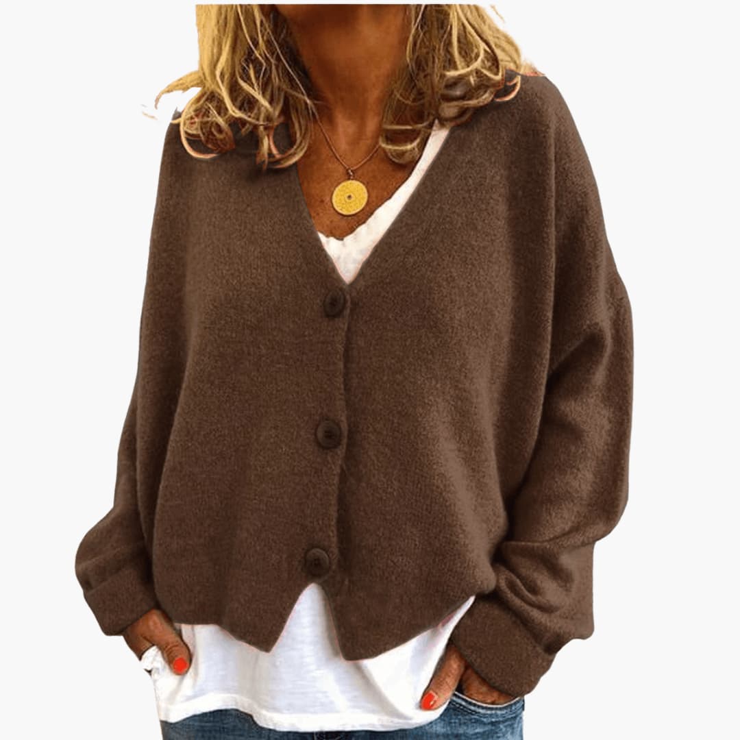 Cavella | Women’s Button-Up Cardigan in a Softly Shaped Finish