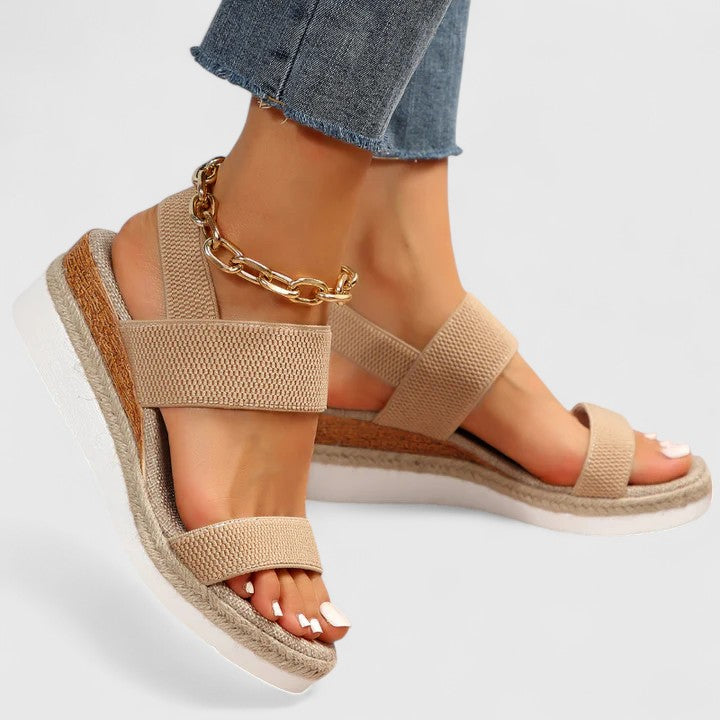Clara | Women’s Wedge Sandals designed for Summer Fashion Piece
