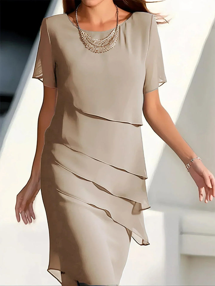 Fayelle | Women’s Layered Dress for Graceful Formal Reception