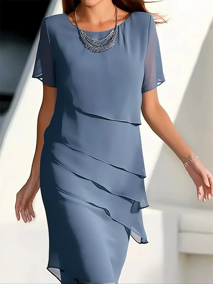 Fayelle | Women’s Layered Dress for Graceful Formal Reception