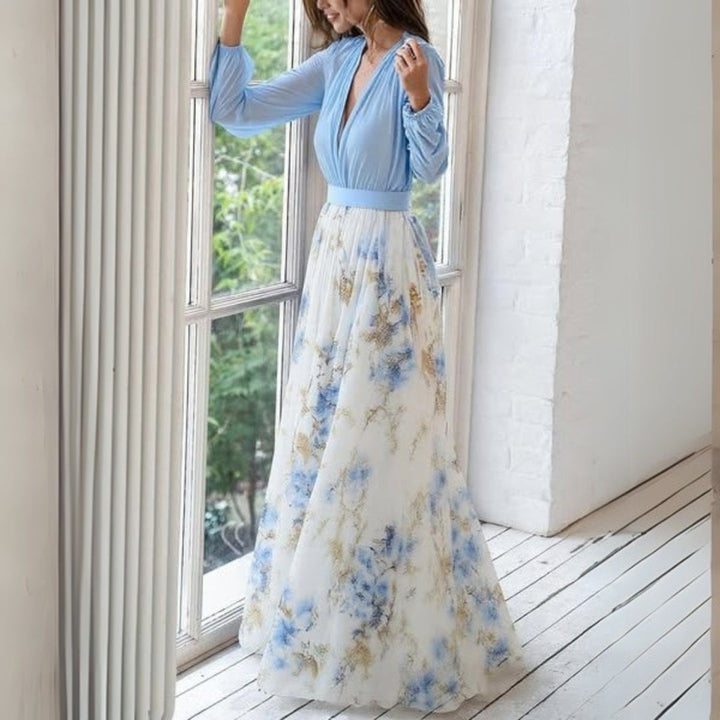 Halia | Women’s Floral Maxi Dress designed for Occasion Dressing