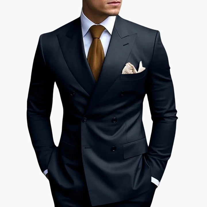 Evander | Men’s Double-Breasted Suit for Formal Events